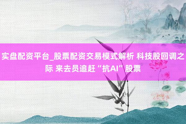 实盘配资平台_股票配资交易模式解析 科技股回调之际 来去员追赶“抗AI”股票